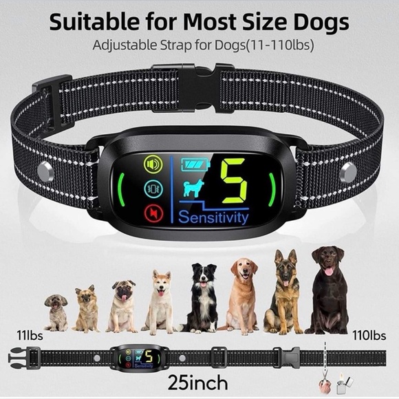 Other - Dog Bark Collar, FAFAFROG Rechargeable Smart Barking Collar, Anti Barking Train